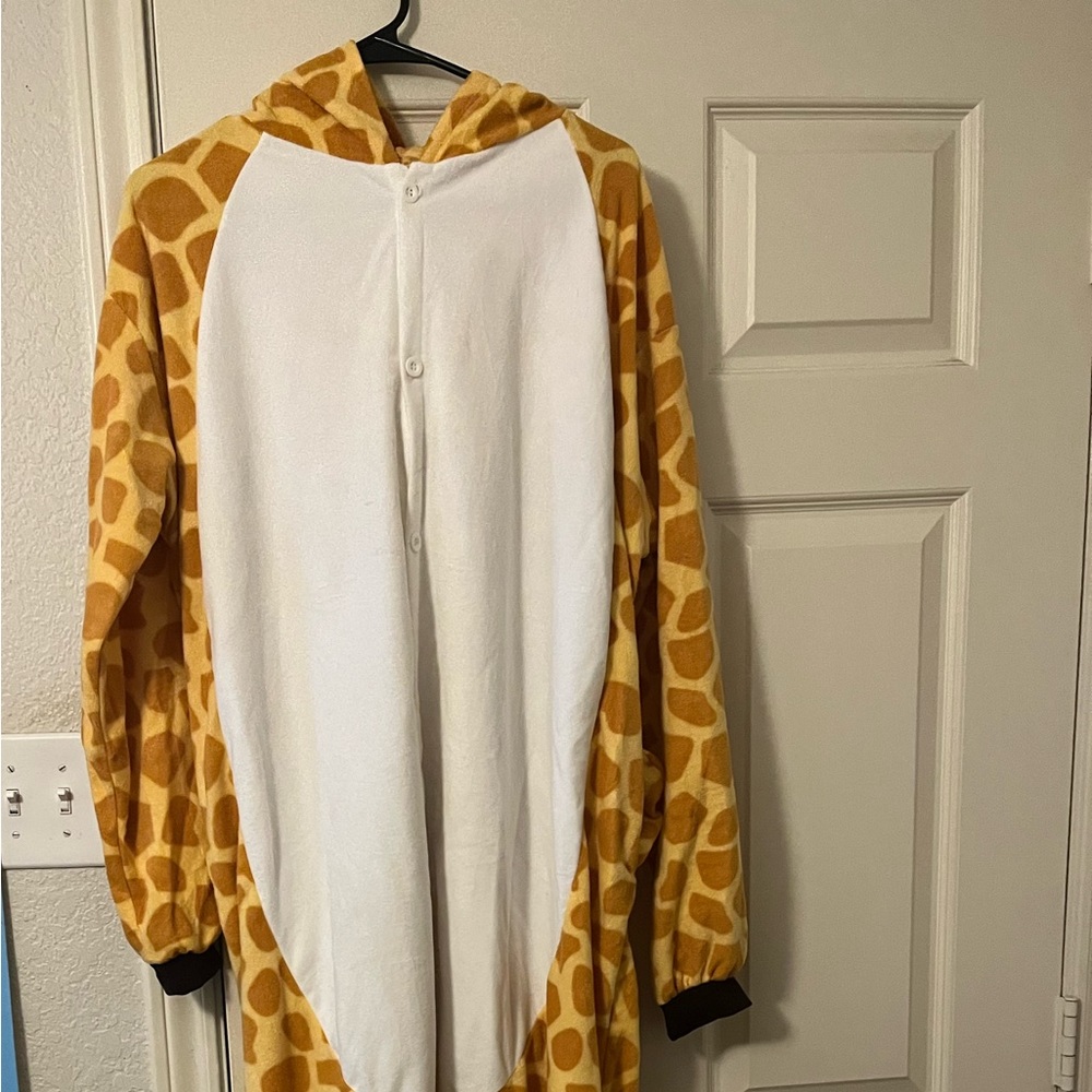 Giraffe Costume Onesie Adult